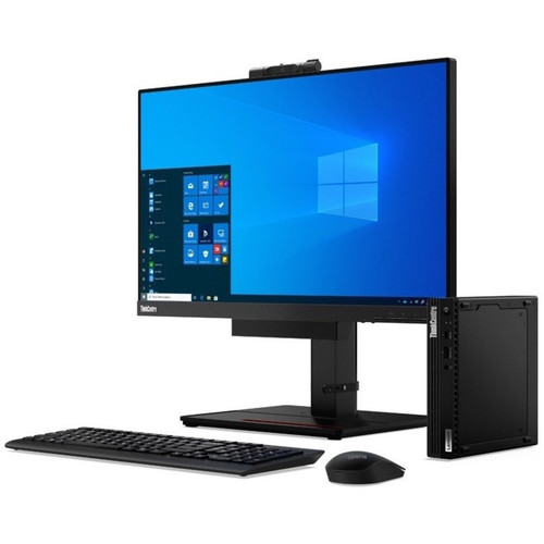Lenovo 11JN002AUS ThinkCentre M75q Gen 2 Tiny Desktop - AMD Ryzen 7 PRO 5750GE 8-Core 3. 2GHz - 16GB RAM - 512GB NVMe SSD - Windows 10 Pro - Black
