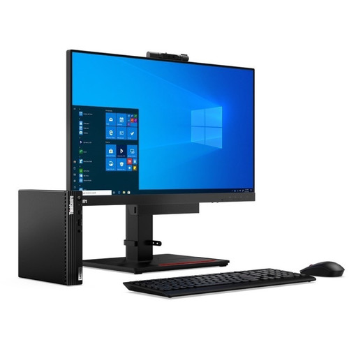 Lenovo 11JN002AUS ThinkCentre M75q Gen 2 Tiny Desktop - AMD Ryzen 7 PRO 5750GE 8-Core 3. 2GHz - 16GB RAM - 512GB NVMe SSD - Windows 10 Pro - Black