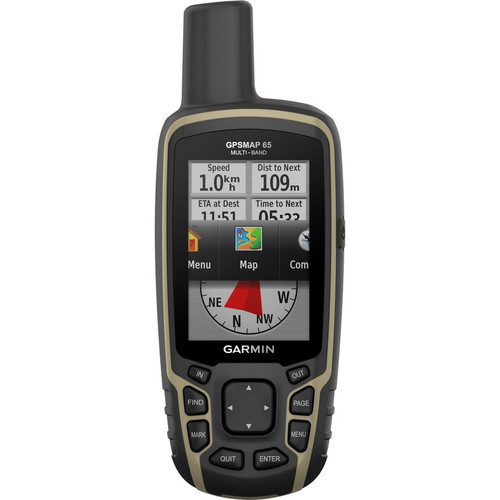 Garmin GPSMAP 65 Handheld GPS Navigator - Rugged - Handheld - 2.6" - 65000 Colors - Turn-by-turn Navigation - Bluetooth - USB - 16 - - (010-02451-00)