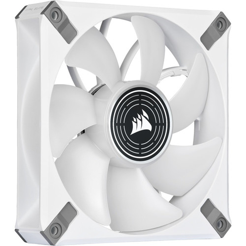 Corsair ML120 LED ELITE White Premium 120mm PWM Magnetic Levitation Fan - 1 Pack - 4.72" (120 mm) Maximum Fan Diameter - 1 x Fan(s) - (Fleet Network)