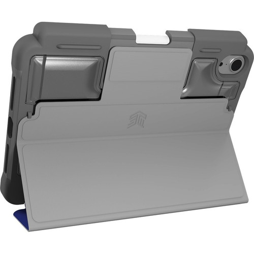 STM Goods Dux Plus Carrying Case (Folio) Apple iPad mini (6th Generation), iPad mini (2024) Tablet - Midnight Blue - Drop Resistant, - (STM-222-341GX-03)
