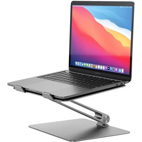 Alogic AALNBS-SGR Elite Adjustable Laptop Riser - Space Gray - Height-Adjustable Aluminum Stand for Notebooks