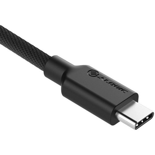 ALOGIC Elements PRO USB-C to Lightning 2m Cable - Black - 6.6 ft (2 m) Lightning/USB-C Data Transfer Cable for iPhone, iPad, iPod - 1 (ELPC8P02-BK)