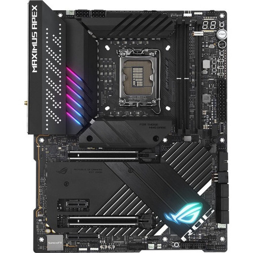 Asus ROG Maximus Z690 Apex Desktop Motherboard - Intel Z690 Chipset - Socket LGA-1700 - Intel Optane Memory Ready - ATX - Pentium Core (Fleet Network)