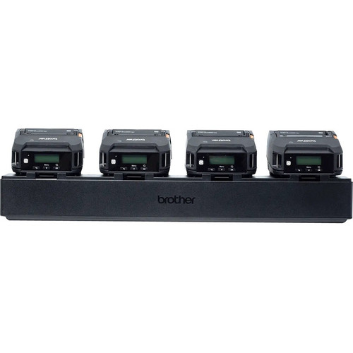 Brother Cradle - Docking - Mobile Printer - 4 Slot - Charging Capability - Synchronizing Capability (PA-4CR-003)