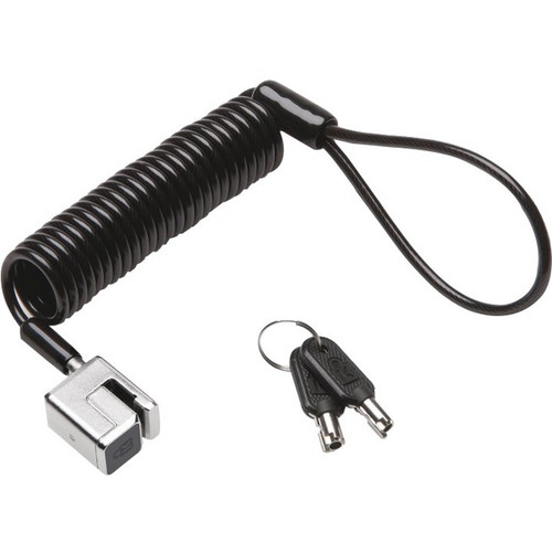 Kensington K68139 Cable Lock - 7.5 ft (2.29 m) Cable - Portable - Keyed Lock - Black, Silver - Steel - For Notebook - Self-coiling (Fleet Network)