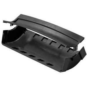 Panduit FiberRunner&reg; Inside Vertical 45 Degree - Black - Polycarbonate - 1 Pack (Fleet Network)