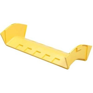 Panduit FiberRunner&reg; Outside Vertical 45 Degree Angle - Yellow - 25.7" (652.27 mm) Length - Polycarbonate - 1 Pack (Fleet Network)
