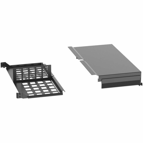 Panduit HD Flex Enclosure Slack Plate w/Rear 2RU, White - Enclosure Trunk Slack Plate - White - 2U Rack Height - Steel - 1 Pack (FLEX-PLATE2URW)