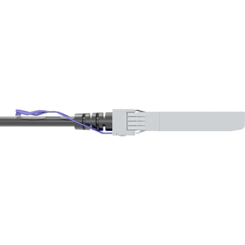 Panduit High Speed Twin-Axial Cable Assembly, SFP+ 10Gig, Black, 3.5m - 11.5 ft Twinaxial Network Cable for Network Device, Rack - 1 x (PSF1PZC3.5MBL)