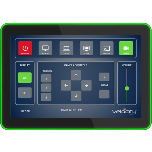 Atlona Velocity All-In-One Touch Panel with Gateway - Wired (Fleet Network)