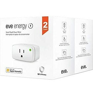 Eve Smart Plug & Power Meter - 120 V AC / 11 A, 230 V AC (Fleet Network)
