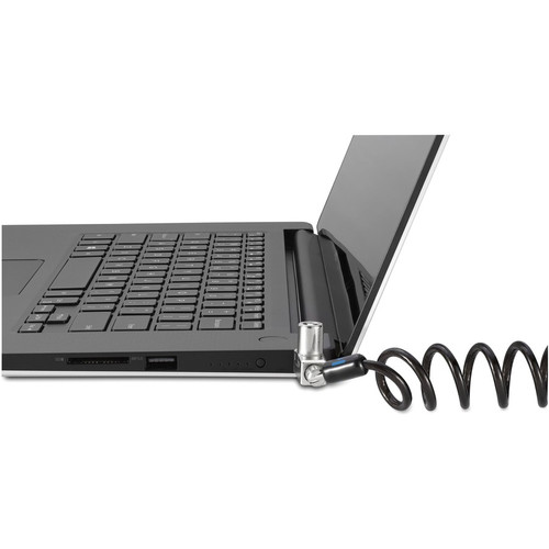 Kensington K60512S Slim N17 2. 0 Portable Keyed Laptop Lock for Wedge-Shaped Slots - 6 ft (1. 83 m) Cable - Supervisor Keyed