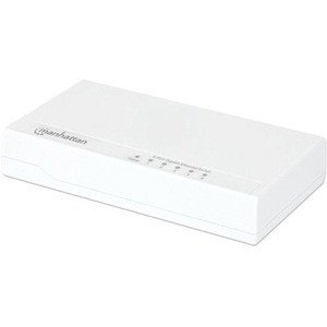 Manhattan 5-Port Gigabit Ethernet Switch - 5 Ports - Gigabit Ethernet - 10/100/1000Base-T - 2 Layer Supported - Twisted Pair - - 3 (Fleet Network)