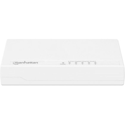 Manhattan 560696 5-Port Gigabit Ethernet Switch - Desktop - Layer 2 - 10/100/1000Base-T