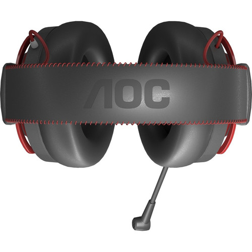 AOC GH401 Gaming Headset - Stereo - Mini-phone (3.5mm) - Wired/Wireless - 65.6 ft (20 m) - 32 Ohm - 20 Hz to 20 kHz - Over-the-head - (GH401)