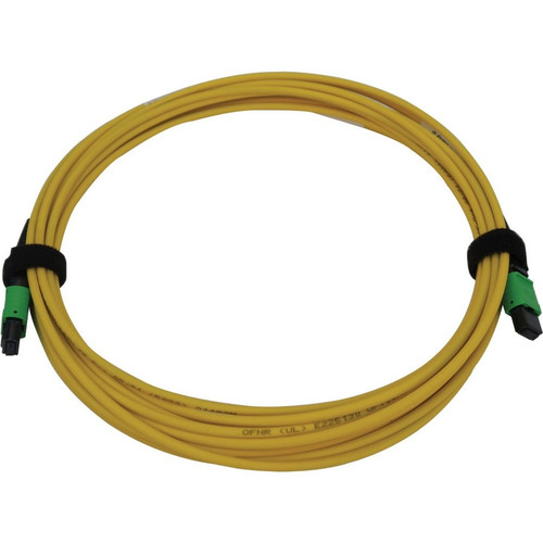 Tripp Lite series N390B-05M-12-AP Fiber Optic Network Cable - 16.4 ft (5 m) Fiber Optic Network Cable for Switch, Patch Panel, Network (N390B-05M-12-AP)