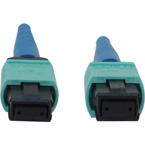 Tripp Lite series N846B-05M-24-P Fiber Optic Network Cable - 16.4 ft (5 m) Fiber Optic Network Cable for Network Device, Patch Panel, (N846B-05M-24-P)