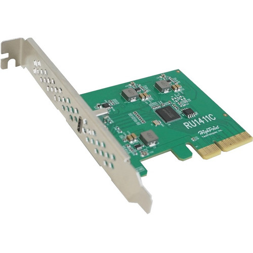 HighPoint RocketU 1411C - PCI Express 3.0 x4 - Plug-in Card - 1 USB Port(s) - UASP Support - PC, Mac, Linux (Fleet Network)