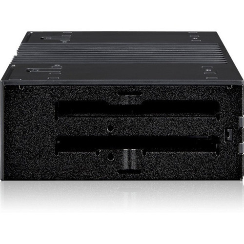 Icy Dock FlexiDOCK External Hot Swappable SAS And SATA600 Quad Drive Enclosure Interface SATA/600 ATA/600 Serial Black Host MB024SP-B