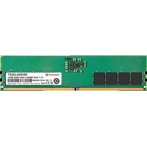 Transcend 16GB DDR5 SDRAM Memory Module - For Desktop PC, Notebook - 16 GB - DDR5-4800/PC5-38400 DDR5 SDRAM - 4800 MHz Single-rank - - (Fleet Network)