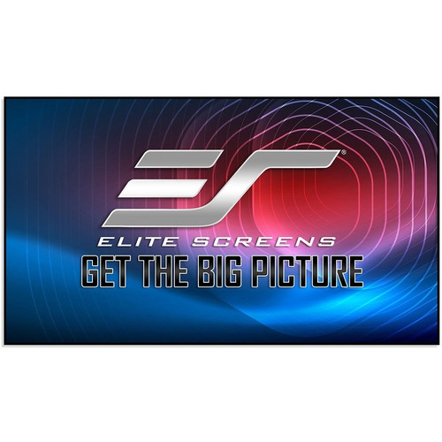 Elite Screens Aeon 123 Fixed Frame Projection Screen 16 To 9 CineWhite Slim Wall Mount 60 Height X 106.6 Width AR123H-A8K