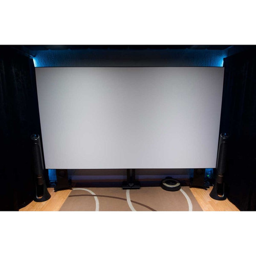 Elite Screens Aeon 123 Fixed Frame Projection Screen 16 To 9 CineWhite Slim Wall Mount 60 Height X 106.6 Width AR123H-A8K