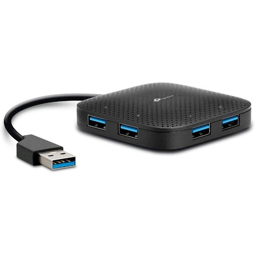 TP-Link USB 3.0 4-Port Portable Hub - USB 3.0 Type A - External - 4 USB Port(s) - 4 USB 3.0 Port(s) - Mac, Linux, PC (Fleet Network)