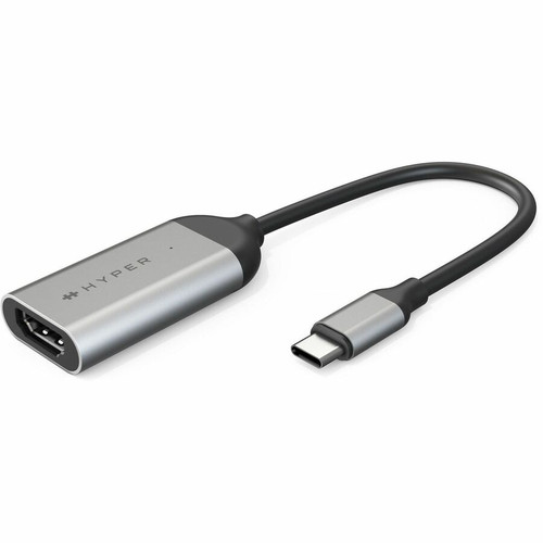 Hyper HyperDrive USB-C to 8K 60Hz / 4K 144Hz HDMI Adapter - 1 x HDMI 2.1 Digital Audio/Video Female - 1 x USB Type C Male - 7680 x - (HD-H8K)