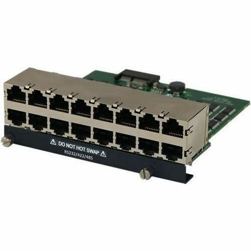 Perle IOLAN G16 RS-Multi Card - For Data Networking - 16 x RJ-45 Network - Twisted Pair - 1 (Fleet Network)