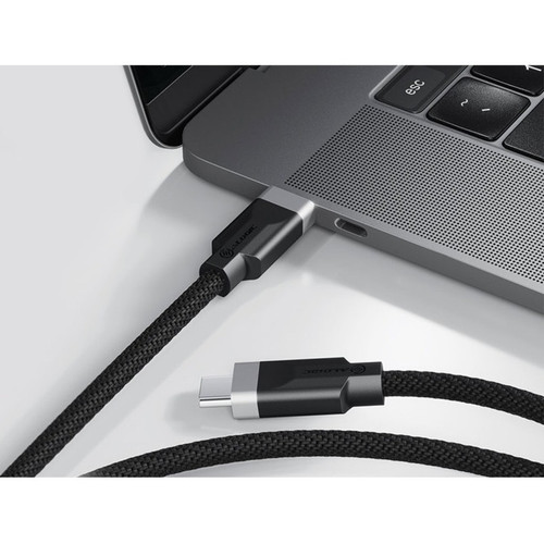 Alogic Fusion USB-C to USB-C 3.2 Gen 2 Cable - 6.6 ft (2 m) USB-C A/V/Power/Data Transfer Cable for Audio/Video Device, Smartphone, - (FUSCC2-SGR)