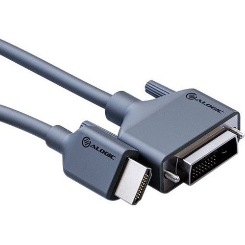 Alogic Elements HDMI to DVI Cable - 2m - 6.6 ft (2 m) DVI-D/HDMI Video Cable for Video Device, Rack Equipment - First End: 1 x DVI-D - (EL2HDDVI-02)