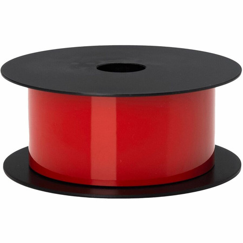 Brother Label Tape - - HeightPermanent Adhesive - Thermal Transfer - Red - Vinyl - Reflective, Permanent Adhesive, Strong - 1 Roll (Fleet Network)