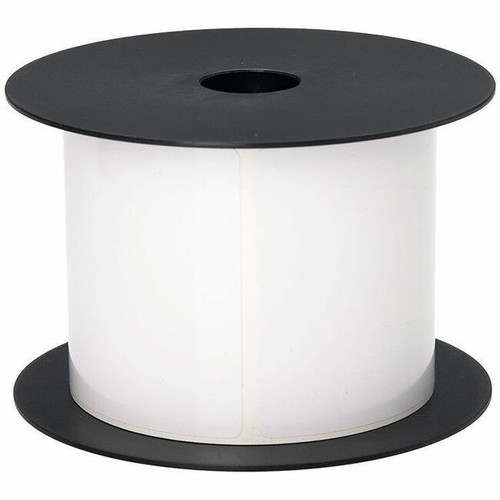 Brother 2in x 4in White Standard Vinyl Die-Cut Label - x 2" Width x 4" Length - Roll - White - Vinyl - Die-cut - 200 / Roll - 200 - / (Fleet Network)