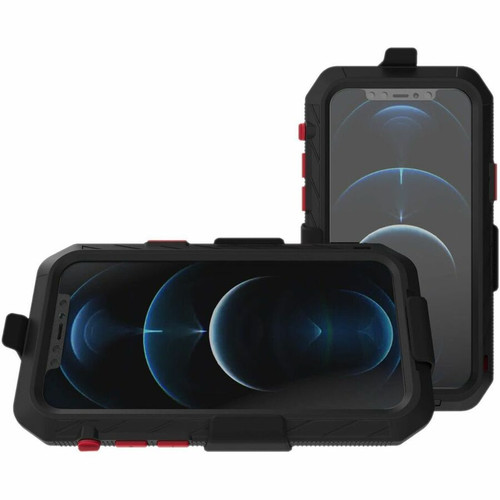 The Joy Factory aXtion Go Rugged Carrying Case (Holster) Apple iPhone 12 Smartphone - Water Resistant, Shock Proof, Shock Absorbing, - (CPA304H)
