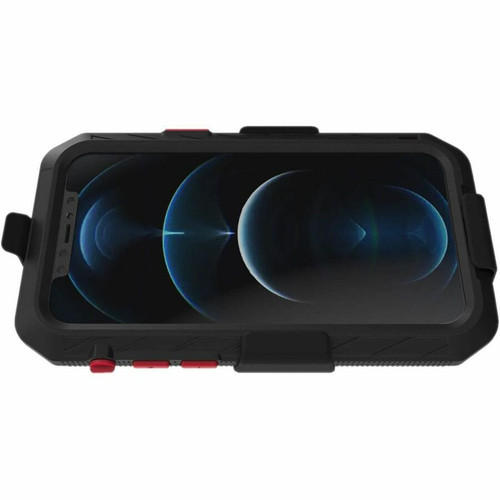 The Joy Factory aXtion Go Rugged Carrying Case (Holster) Apple iPhone 12 Smartphone - Water Resistant, Shock Proof, Shock Absorbing, - (CPA304H)