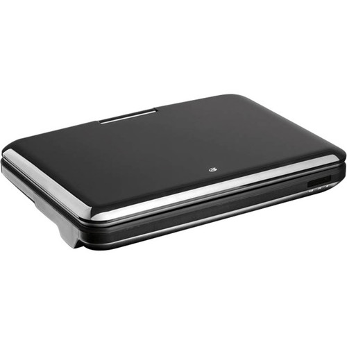 GPX PDB1077B Portable DVD Player - 10.1" (256.54 mm) Display - 1024 x 600 - DVD-RW, DVD+RW, CD-RW - JPEG - DVD Video, AVI, VOB, MPEG-2 (Fleet Network)