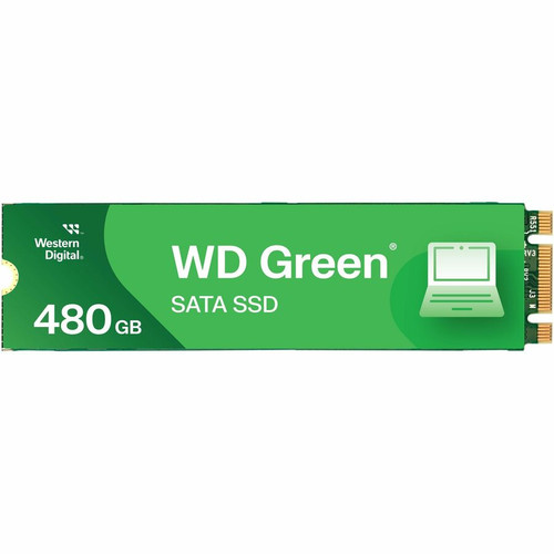 WD Green WDS240G3G0B 240 GB Solid State Drive - M.2 2280 Internal - SATA (SATA/600) - Desktop PC, Notebook Device Supported - 545 MB/s (Fleet Network)