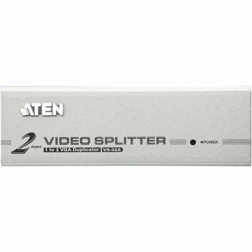ATEN 2-Port VGA Splitter (350MHz) - 1920 x 1440 - 350 MHzMaximum Video Bandwidth - 98.43 ft (30000 mm) Maximum Operating Distance - In (Fleet Network)