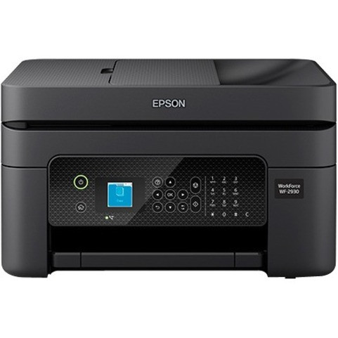 Epson&reg; WorkForce WF-2930 Color Inkjet All-In-One Printer - Copier/Fax/Printer/Scanner - 5 ppm Color Print - Automatic Duplex Print (Fleet Network)
