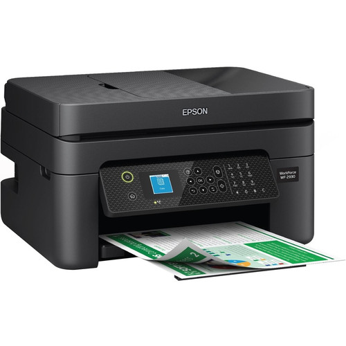 Epson&reg; WorkForce WF-2930 Color Inkjet All-In-One Printer - Copier/Fax/Printer/Scanner - 5 ppm Color Print - Automatic Duplex Print (Fleet Network)