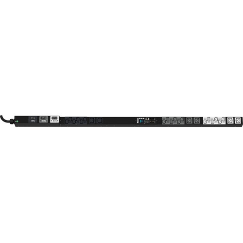 Panduit SmartZone MI 24-Outlets PDU - Monitored - NEMA L15-30P - 18 x IEC 60320 C13, 6 x IEC 60320 C19 - 230 V AC - Network (RJ-45) - (Fleet Network)