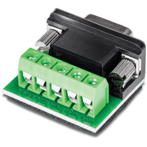 TRENDnet RS232 to RS422/RS485 Converter Adapter (4-Pack) - 1 x 9-Pin DB-9 RS-232 Serial - Female - 1 x Terminal Block RS-422/485 - 4 (TI-S400)