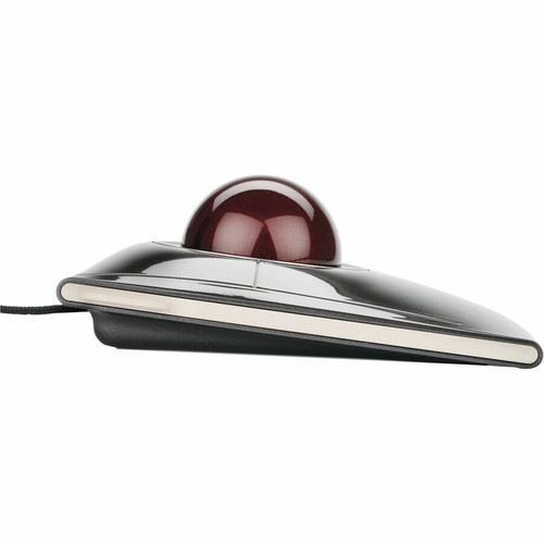 Kensington K72327WW SlimBlade Trackball - Laser - USB Cable - Black - 4 Button Symmetrical Scroll Ball