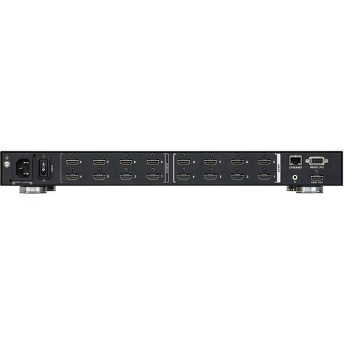Aten VM5808HA 8 x 8 HDMI Matrix Switch with Scaler - 1080p Full HD - Twisted Pair Extension to 49.2 ft - Rack-Mountable