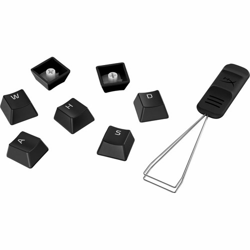HyperX Full key Set Keycaps - PBT (Black) - Keyboard - Black (Fleet Network)