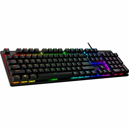 HyperX Full key Set Keycaps - PBT (Black) - Keyboard - Black (519P1AA#ABA)