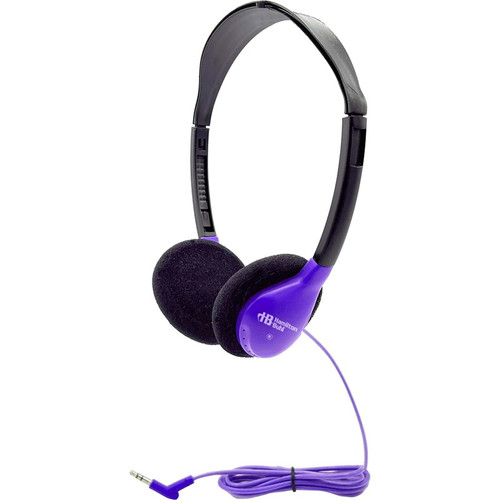Hamilton Buhl Personal On-Ear Stereo Headphone, PURPLE - Stereo - Mini-phone (3.5mm) - Wired - 32 Ohm - 50 Hz to 16 kHz - On-ear - - - (Fleet Network)