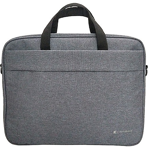 Dynabook Business Carrying Case for 15" to 16" Notebook - Gray - Polyester Exterior Material - Shoulder Strap, Handle, Trolley Strap - (Fleet Network)