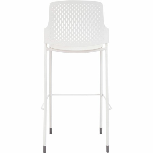 Safco 4315WH Next Bistro Chair - Polypropylene Stacking Chair with Tubular Steel Frame - 275 lb Capacity